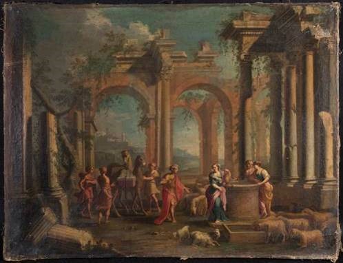 Spotkanie Eleazara z Rebeką.