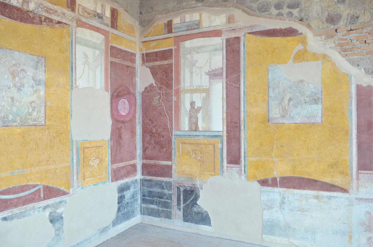 Ambiente 7, jedno z dwóch pomieszczeń, w których w tym roku prowadzone były prace.