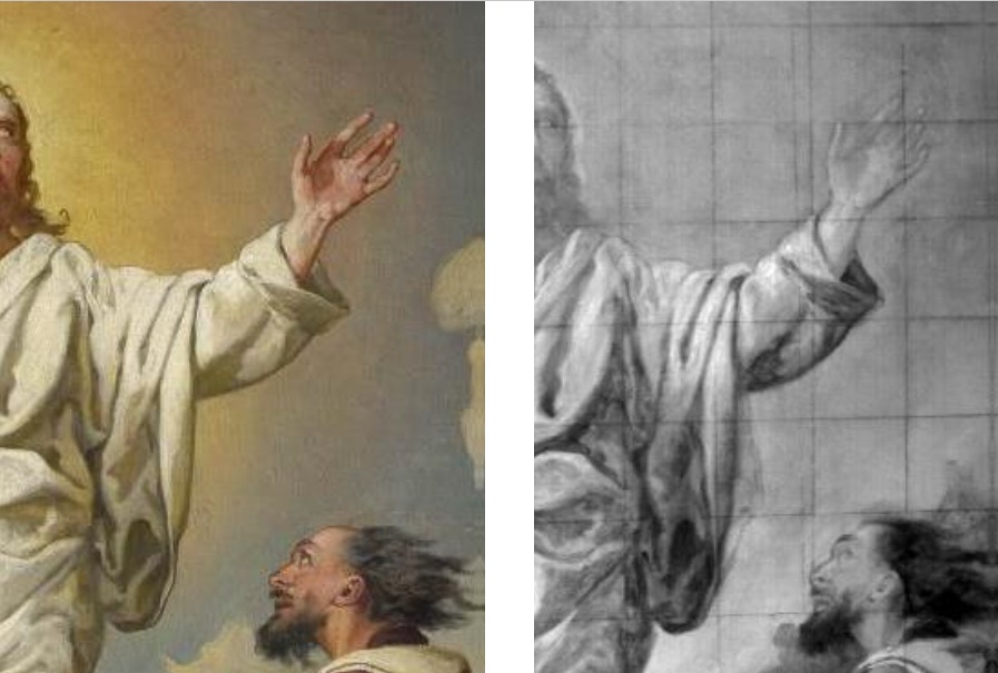 zestawienie zdjęć VIS i kamery hiperspektralnej