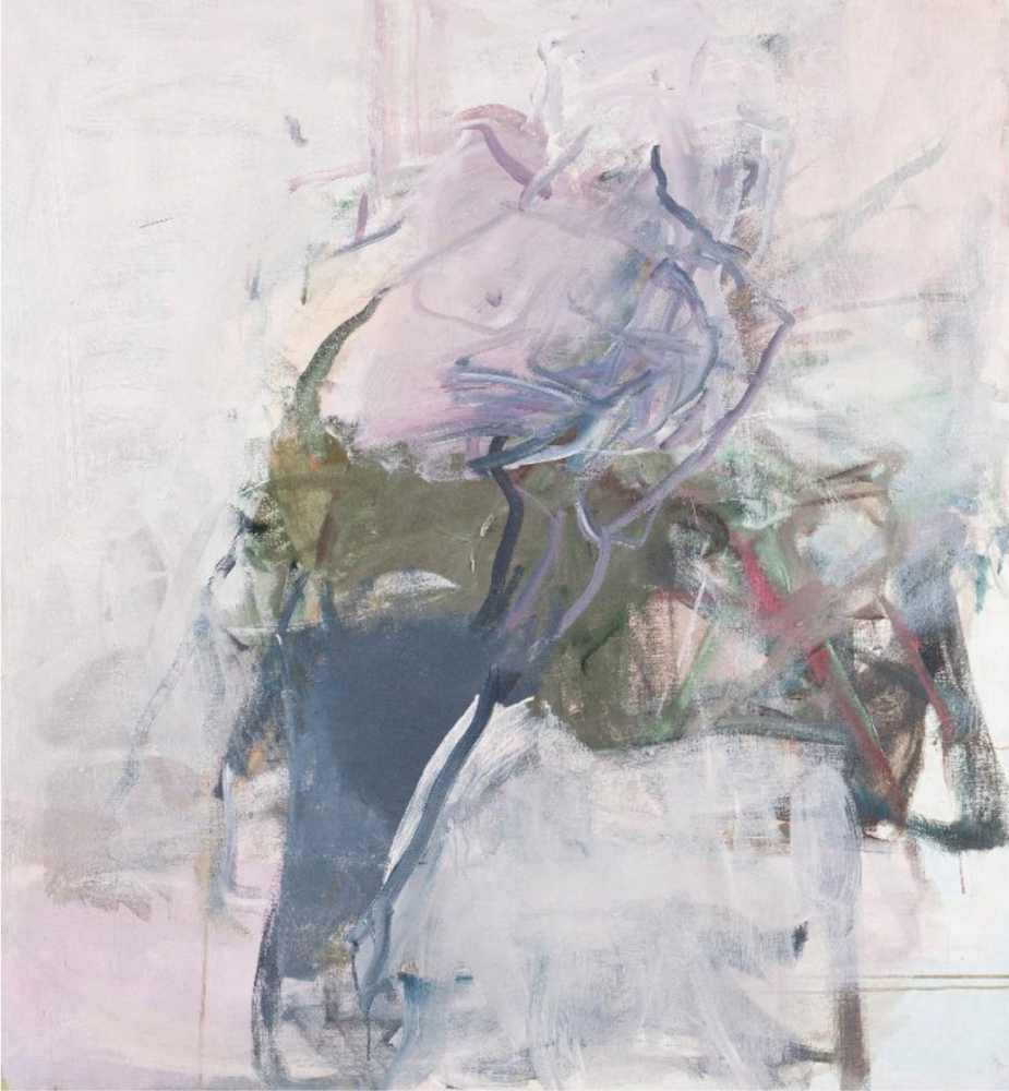 BEZ TYTUŁU, 2011, akryl, olej, płótno, 140 x 140 cm