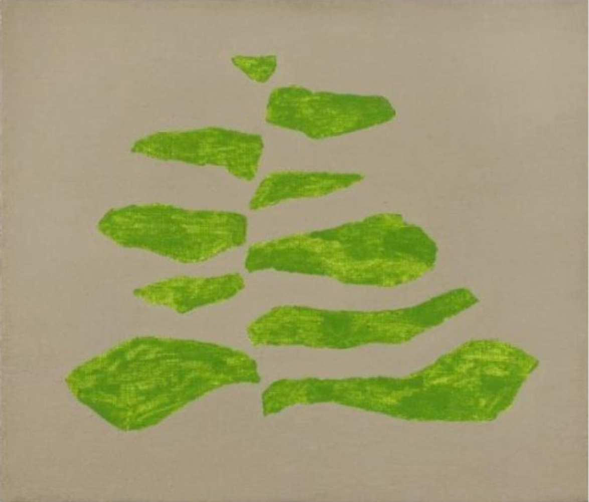 SEKRET, 2008, olej, płótno, 35 x 41 cm