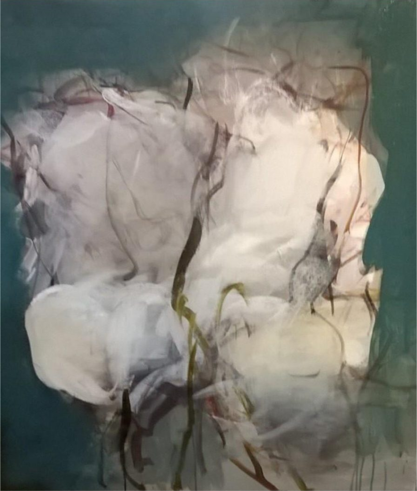 BEZ TYTUŁU, 2008, olej, płótno, 130 x 120 cm