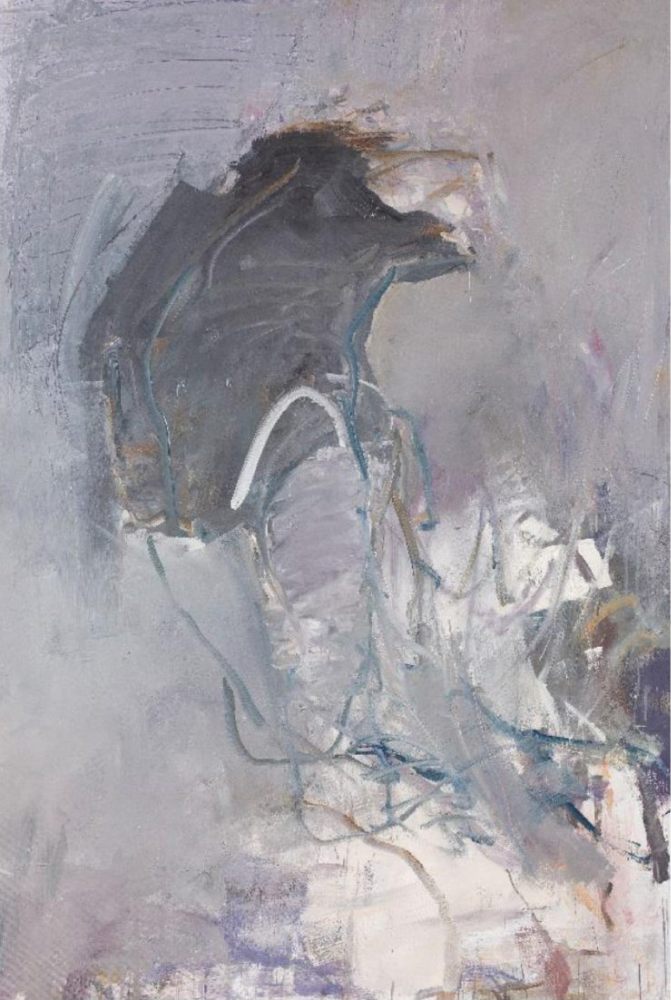 BEZ TYTUŁU, 2010, olej, płótno, 150 x 100 cm