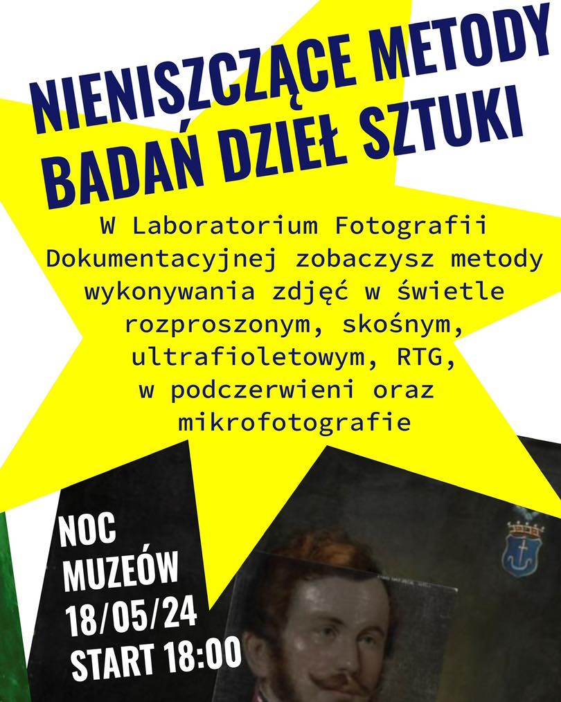Plakat będący kolażem różnych zdjęć przedstawiających mężczyznę w mundurze. Napis opisują szczegóły wydarzenia
