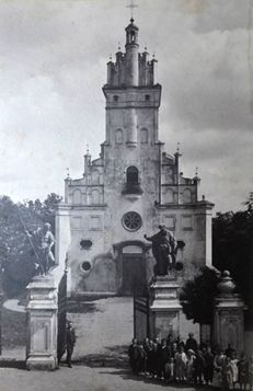 Kościół parafialny w Krasnem w latach 1877-1883