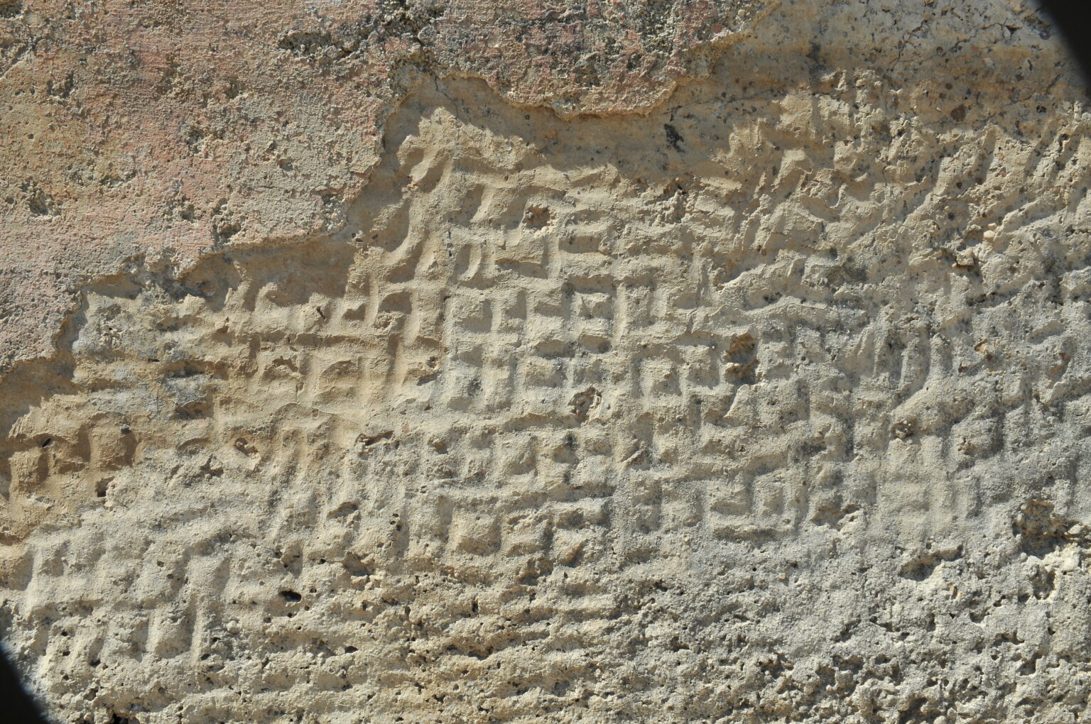 Zdjęcia mikroskopowe zaprawy przygotowawczej bogatej w wypełniacz mineralny i tynku składającego się głównie ze spoiwa. Sa